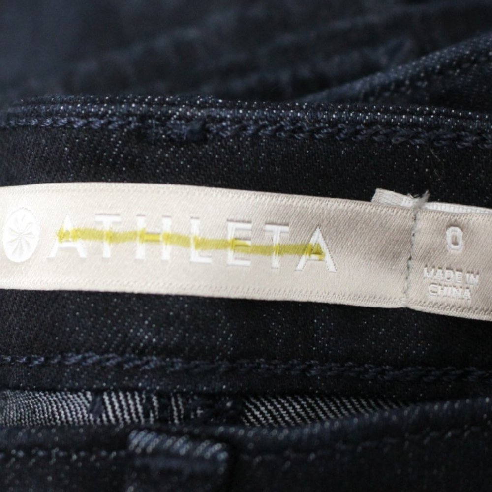 NWT Athleta Overdye Ankle Skinny Sculptek Jeans Size 0 - Picture 6 of 6